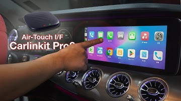 You can using Carlinkit Pro2 by Direct Touch on W213 E-Class display! by 인디웍 indiwork