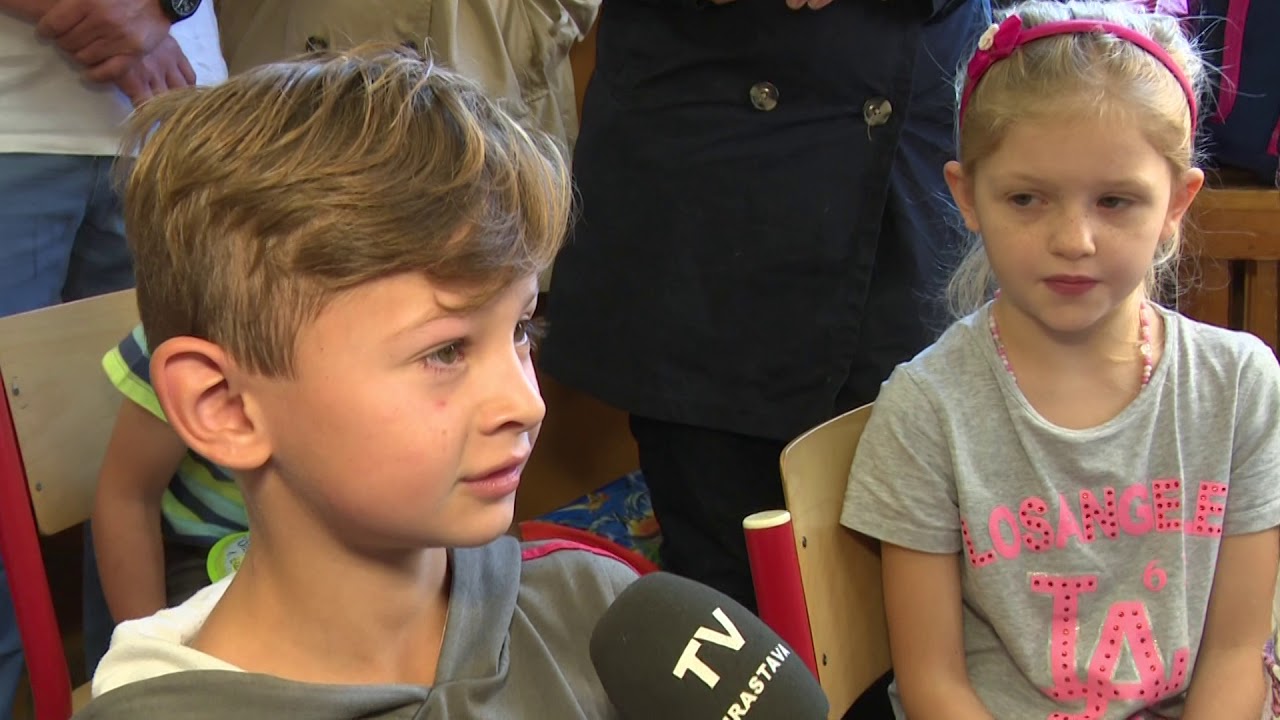 Chrastava TV - prvňáci jdou do školy - 2017/2018