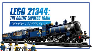 LEGO 21344: The Orient Express Train - HANDS-ON REVIEW