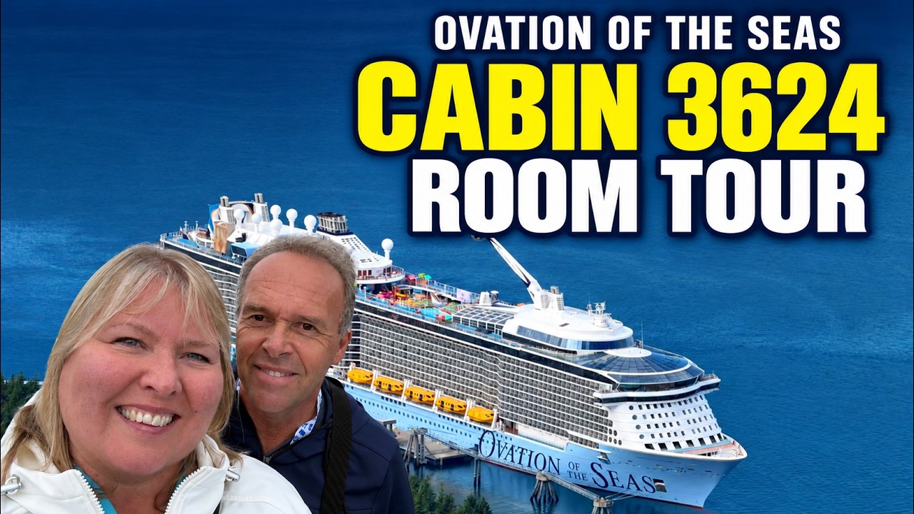 Ovation of the Seas Cabin 3624 Room Tour