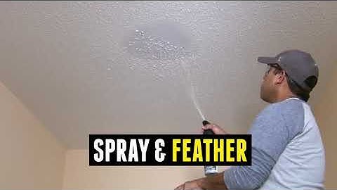 How To Use Texture Spray - Homax Products