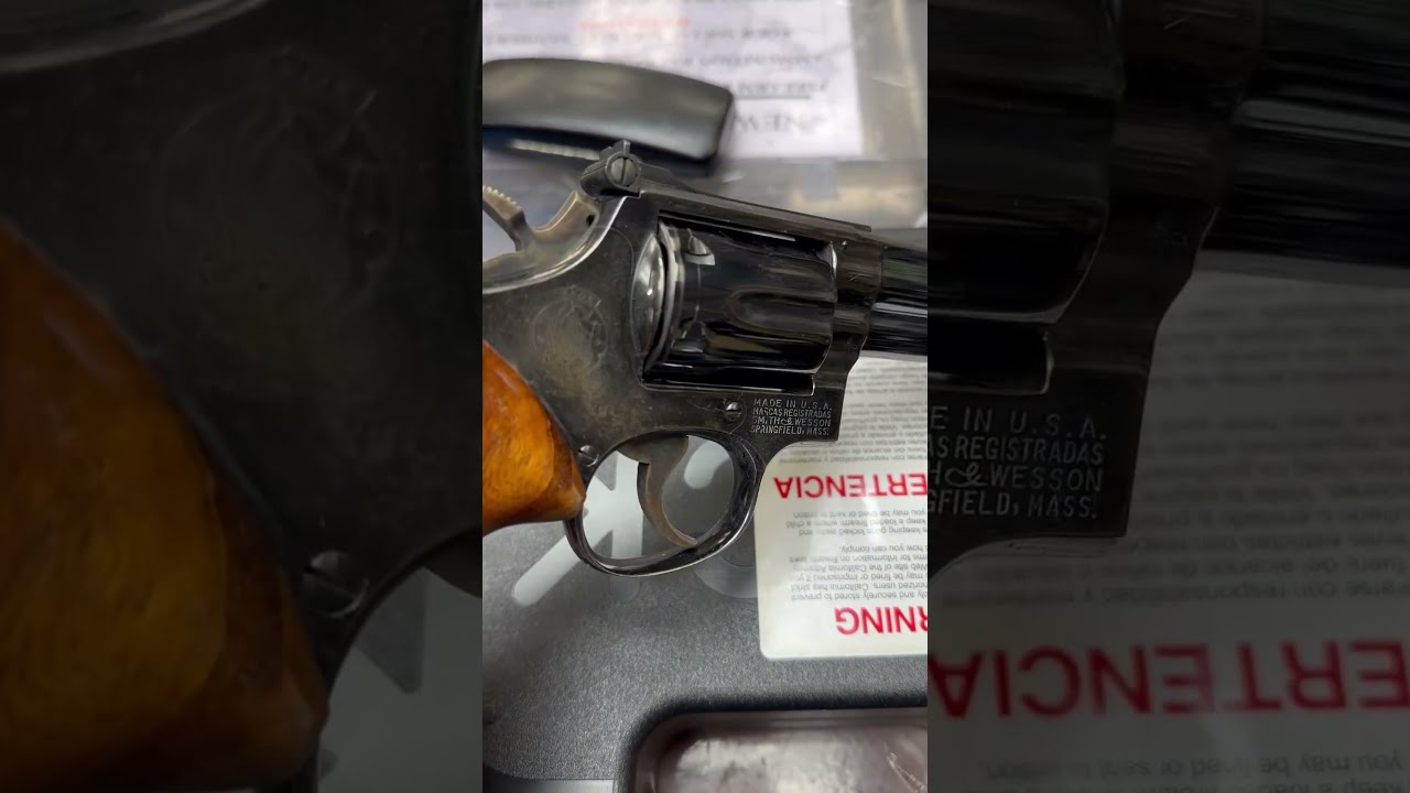 S＆W M19 6inch Tanaka S&W M19 6 inch Ver.3 Heavyweight Model Gun
