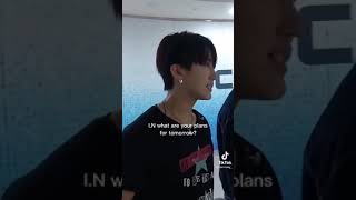 Just Jeongin Chilling Even Tho He Have Final Exam