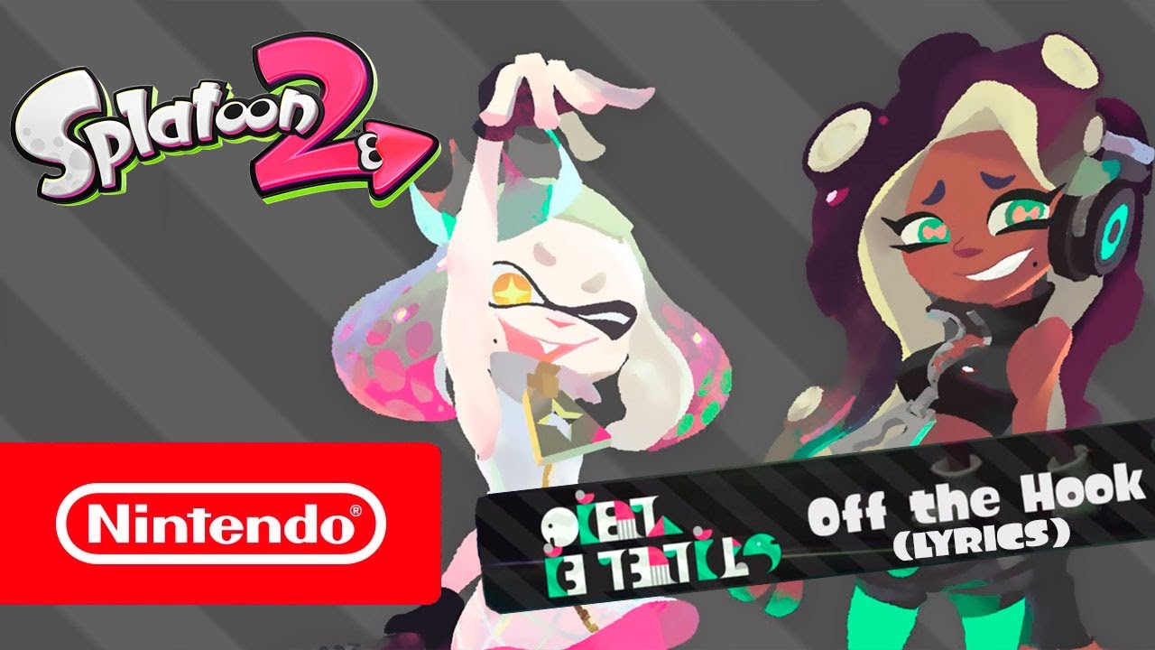 off the hook splatoon 2 logo off the hook splatoon 2 logo