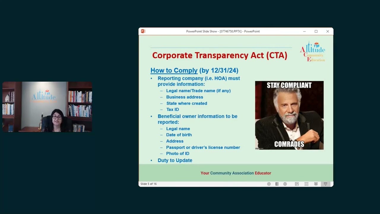 Ins & Outs of the Corporate Transparency Act & its Impact on Associations