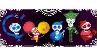 Google Doodle: Day of the Dead 2012 - 2 November 2012