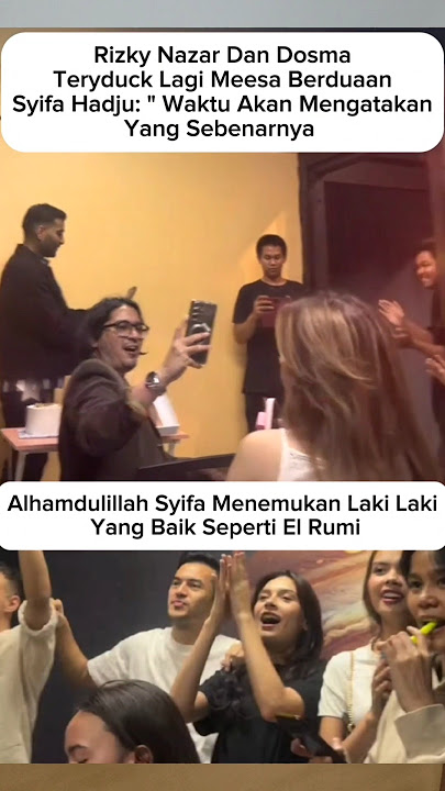 Rizky Nazar dan Dosma Teryduck Kepergok Bermesraan Berdua 🤭#rizkynazar #shortvideo
