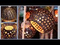 Beautiful coconut shell art