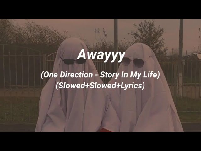 One Direction - Story Of My Life (Slowed+Reverb+Lyrics) class=