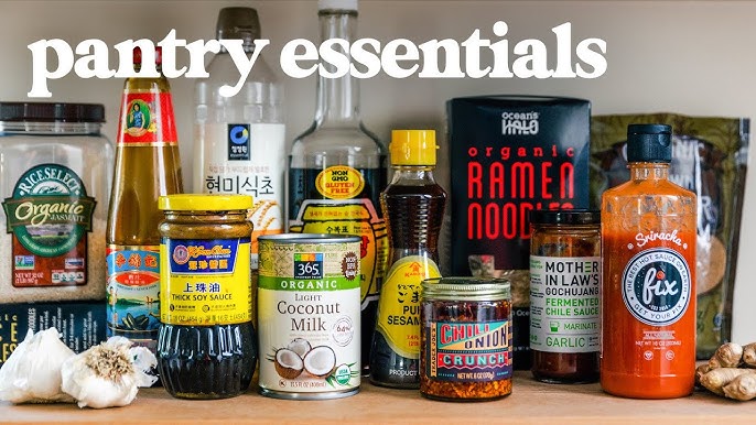 Basic Korean pantry - list of essentials - Kimchimari