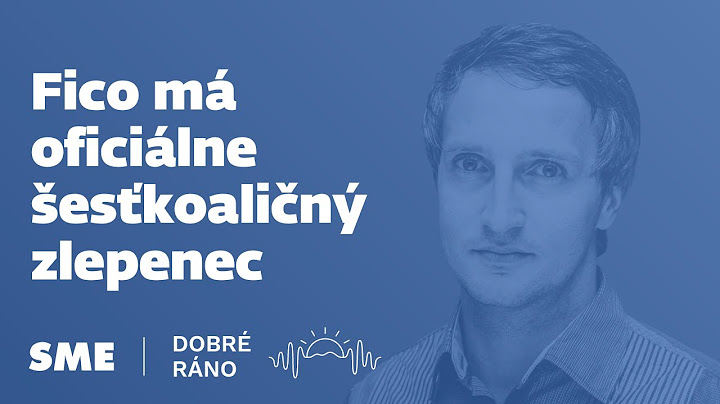 Dobré ráno: Fico má oficiálne šesťkoaličný zlepenec (19.3.2025)