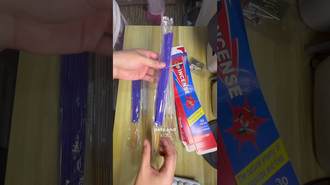 Incense that kills mosquitoes and flies at home! #incense