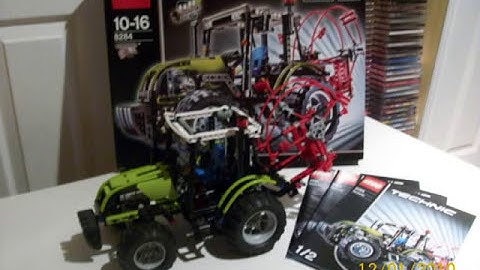 Technic Lego set 8284 Stopmotion Tractor build...#Lego #legotechnic