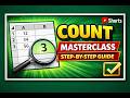 COUNT, COUNTIF, COUNTIFS Complete Tutorial | Excel 2026