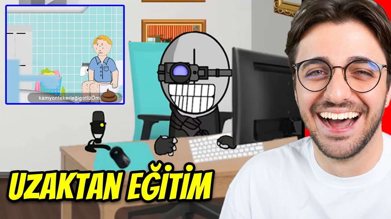 ÇOK KOMİK UZAKTAN EĞİTİM ANİMASYONU (DS Tepki) BÜTÜN BÖLÜMLER