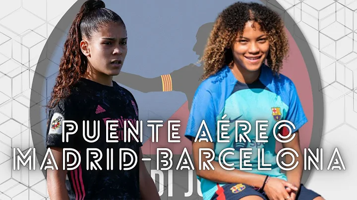 ARI ARIAS y VICKY LPEZ fichadas para el FC BARCELO...