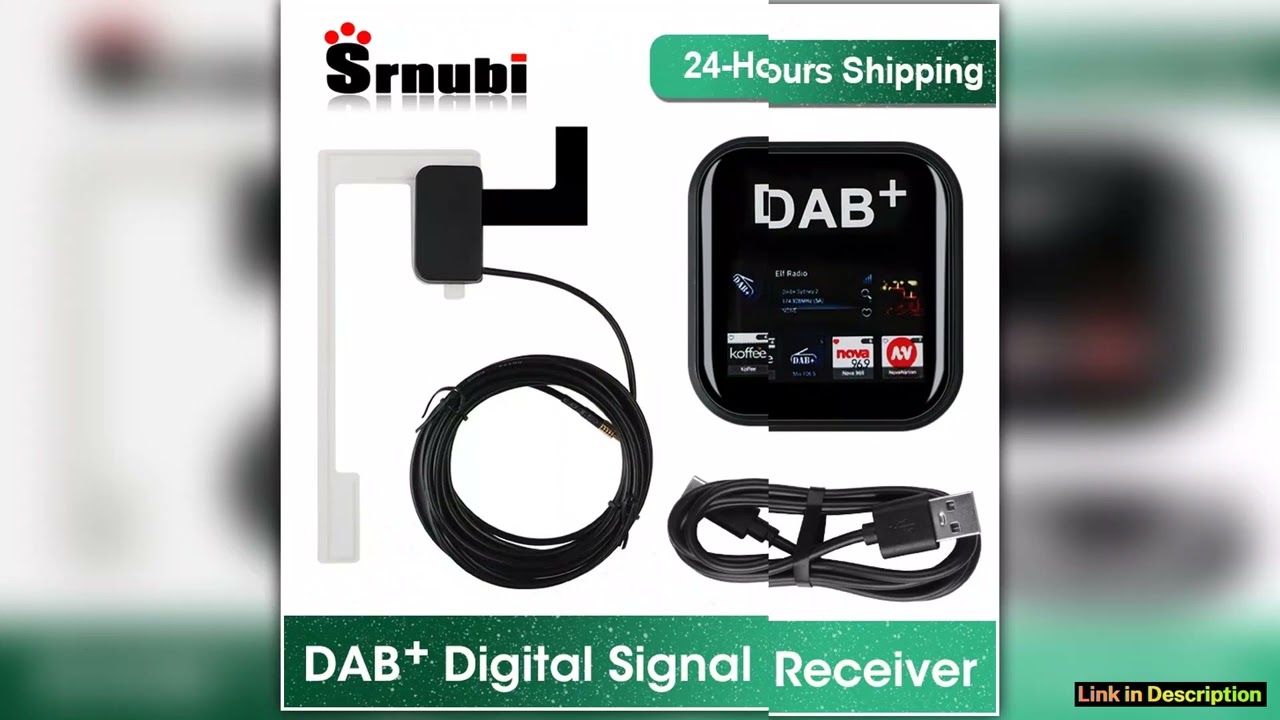 Universal DAB Antenna Adapter Car Radio Signal Receiver Digital Audio Broadcasting GPS Stereo