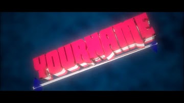 FREE BLENDER Intro Template: Colourful 3D Blender Intro Template #474 + Tutorial