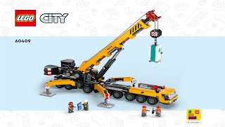 LEGO instructions - City - Construction - 60409 - Mobile Construction Crane