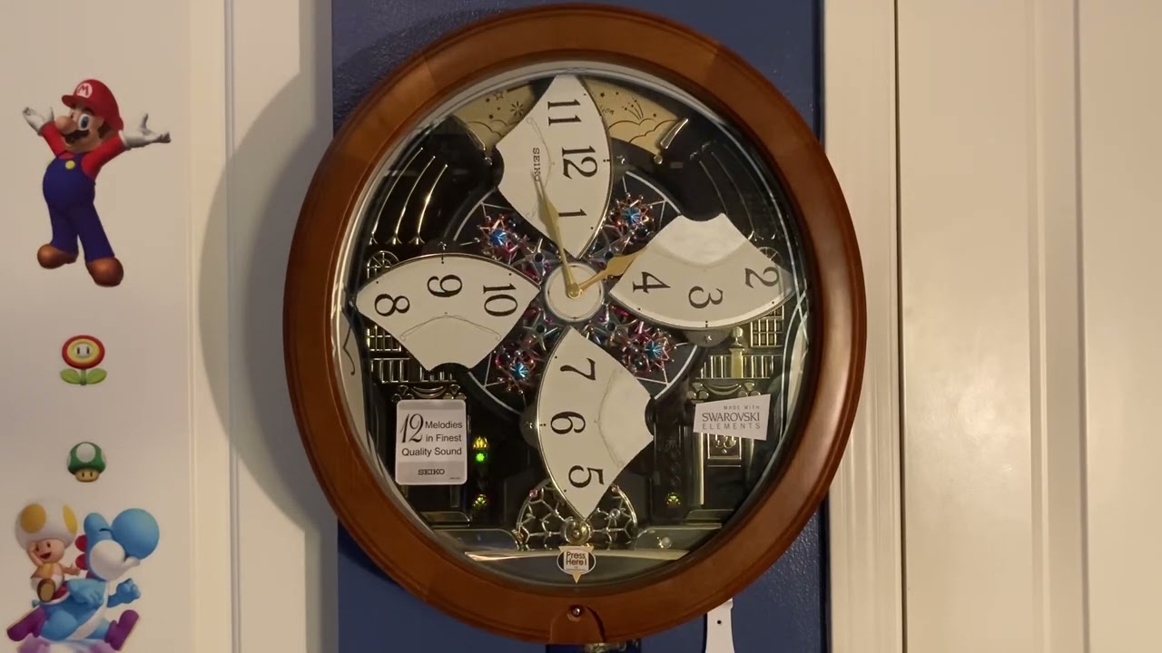 Collab Entry) Seiko QXM478BRH Melodies In Motion Clock “Time in a