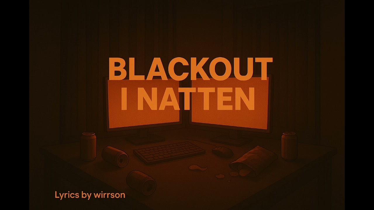 Lyrics by wirrson - BLACKOUT I NATTEN