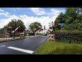 Spoorwegovergang Bad Nieuweschans // Dutch Railroad Crossing