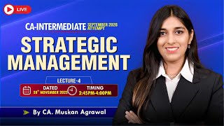 CA Inter | Strategic Management ADL & BCG Matrix | CA Muskan Agrawal