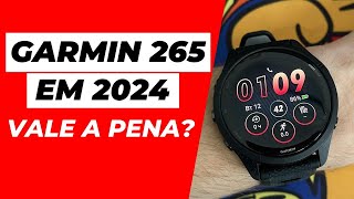 GARMIN FORERUNNER 265 é Bom? Vale a Pena em 2024?