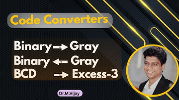 Code Converters – Binary ↔ Gray, BCD Excess-3 #CodeConverters #digitalelectronics #binary #gray #bcd