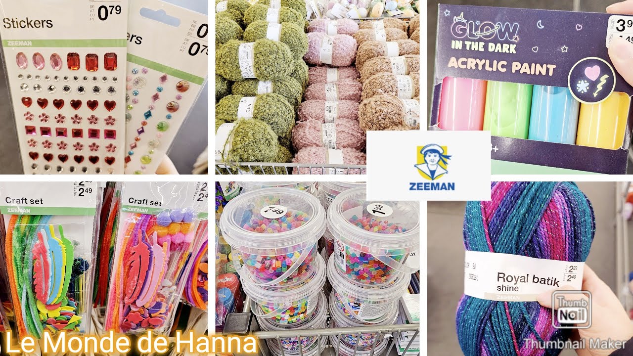 ZEEMAN ARRIVAGE 27-02 LOISIRS CRÉATIFS 🧶🧵🪡