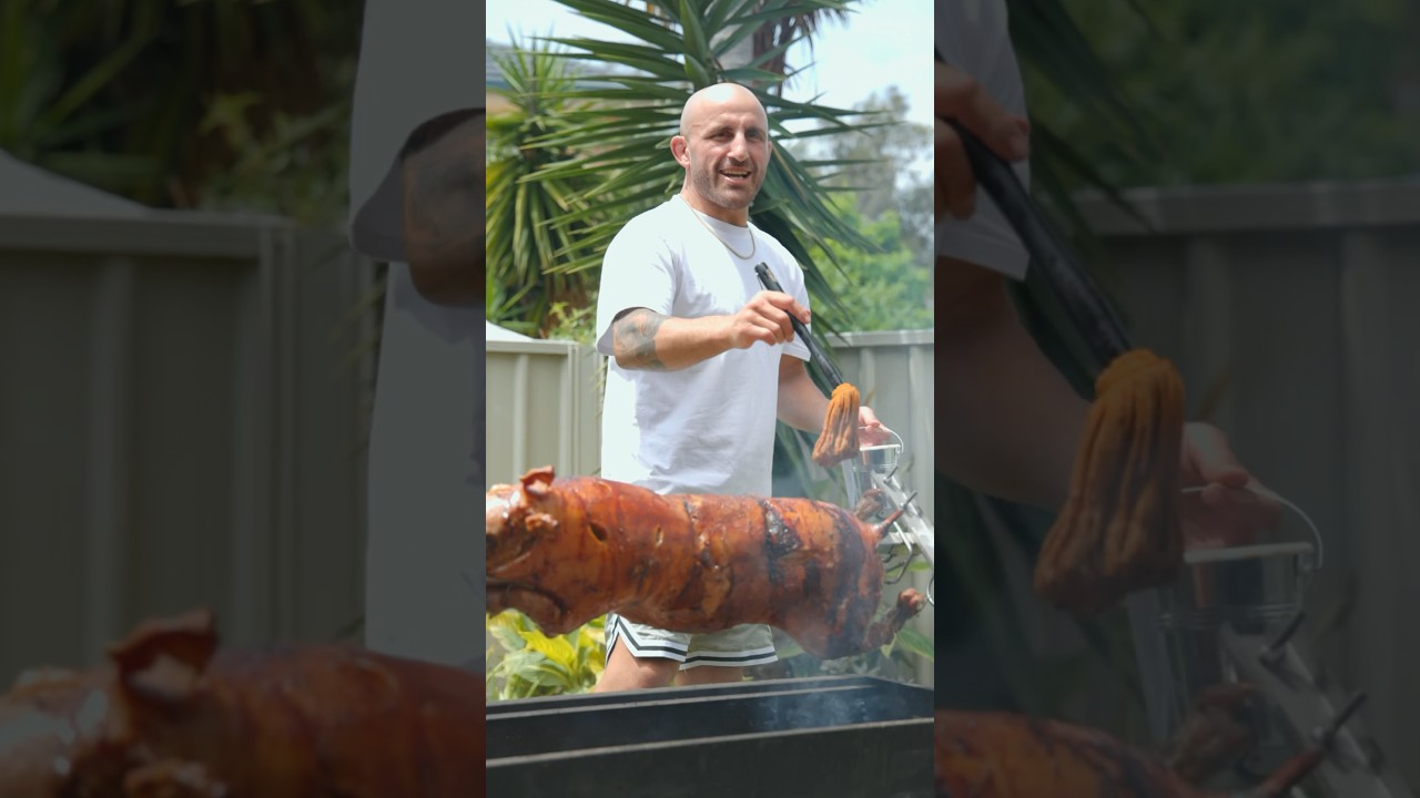 Ain’t nothing like a family BBQ on Orthodox Christmas!