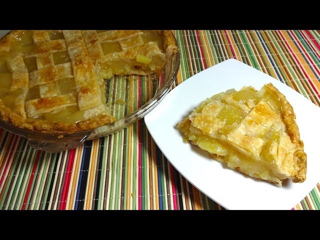 Pay (pie o tarta) de Piña (Pineapple Pie) | Mi Cocina Rápida - Karen