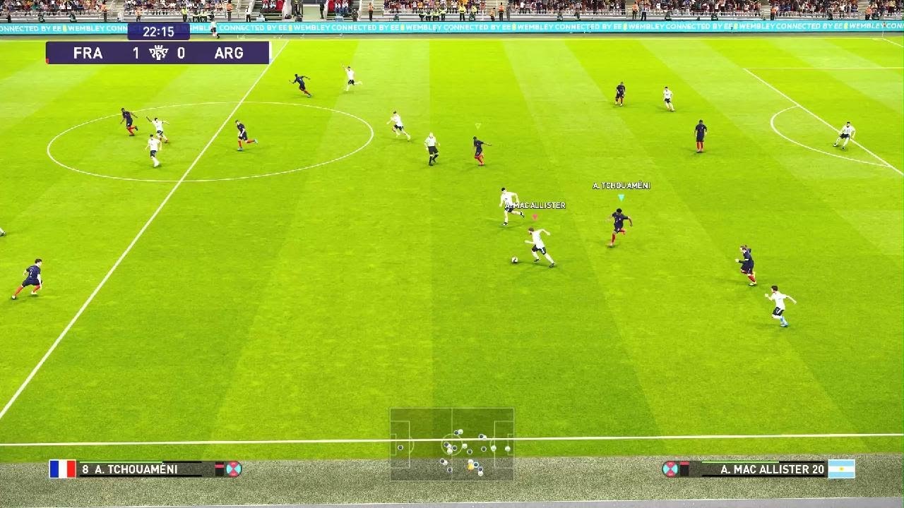 Duelo contra o meu irmão. França(eu) Argentina (ele)