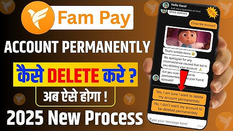 Fam Pay Account Delete Kaise Kare | How to Delete Fam Pay Account Permanently |Fampay Account Delete