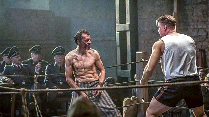 German Officers Unaware That This Prisoner Is A Boxing Champion. Movie Recap