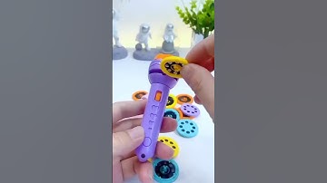 48 Pattern Mini Slide Projector Flashlight Torch for Kids Mini Projector Torch #slideshow