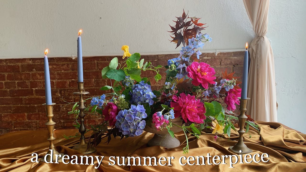 How to Make a Dreamy Summer Centerpiece