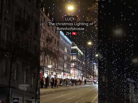 lucy-in-the-sky-w/-diamonds/zurich-city/-bahnhofstrasse/-christmas-season/-switzerland