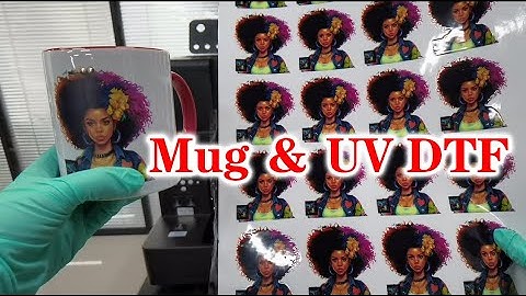 A3-L805UVV printer. Only one printhead has varnish function.