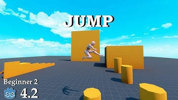 How to Jump with State Machine- Learn Godot 4 3D - no talking
