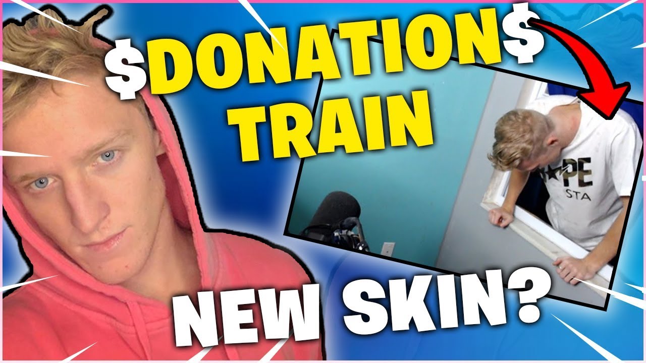 TFUE Receives Crazy Donations Train To Buy A New Skin!