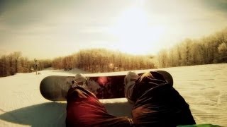 The Naked and Famous - Punching in a Dream (Snowboarding Trip 2011)