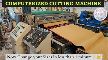 S.K Brand Servo Precision Automatic (PLC) Reel to sheet Cutting Machine (Fully Computerized)