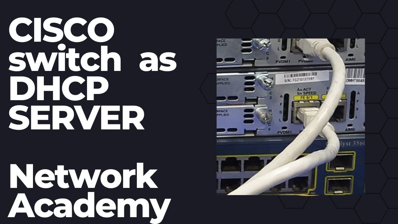 Configuring Cisco Switch as a DHCP Server - YouTube