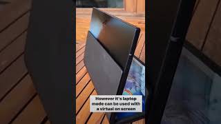 Asus has launched zenbook fold OLED laptop with a folding display. what are your thoughts shorts