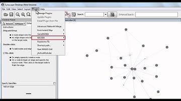 Identifying highly connected subnetworks using the MCODE module in Cytoscape 2