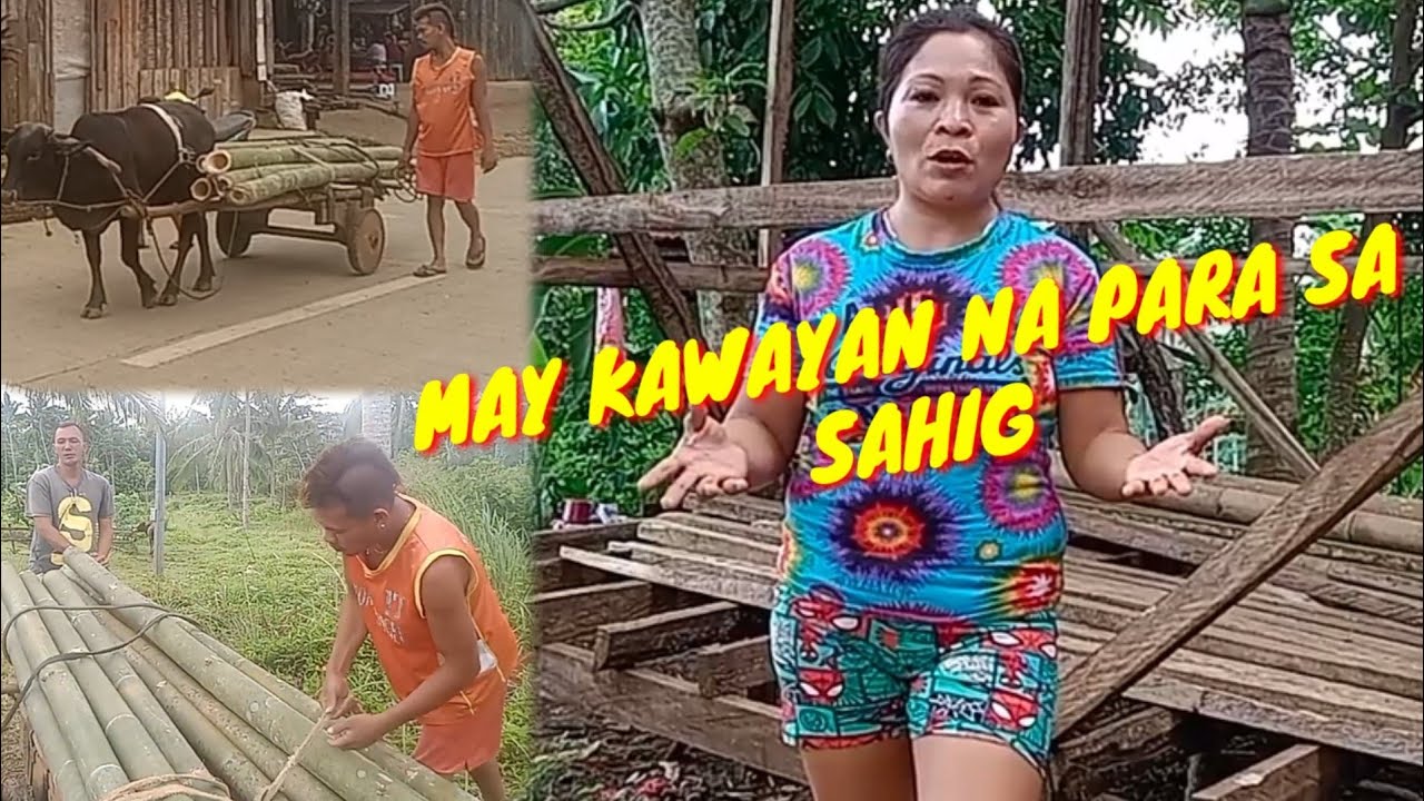 NAGKUHA KAMI NG KAWAYAN PARA SA BAHAY NAMIN NI GERALD #pako_queen #