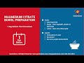 Magnesium Citrate Bowel Preparation