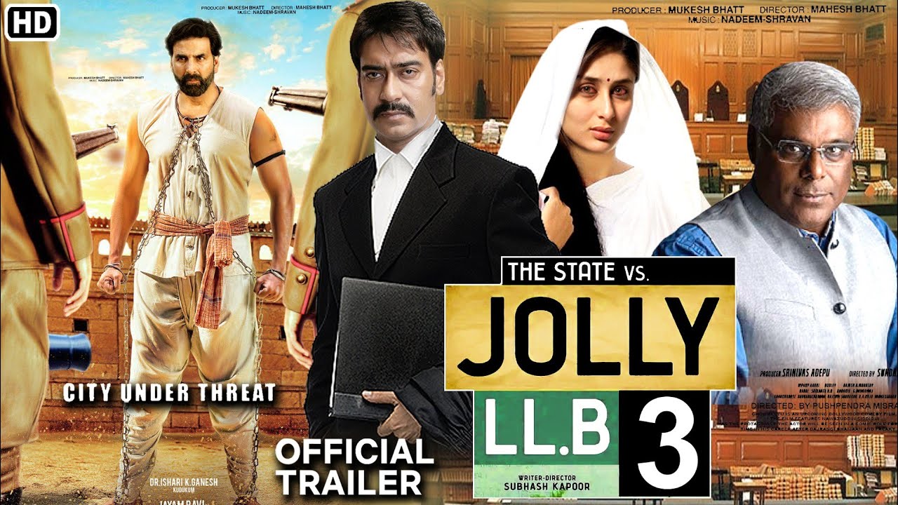 Jolly LLB 3 movie official trailer Ajay Devgan I Kareena Kapoor Iakshy