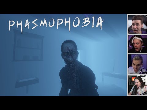 Видео: Самые Сильные Испуги Стримеров в Игре Phasmophobia